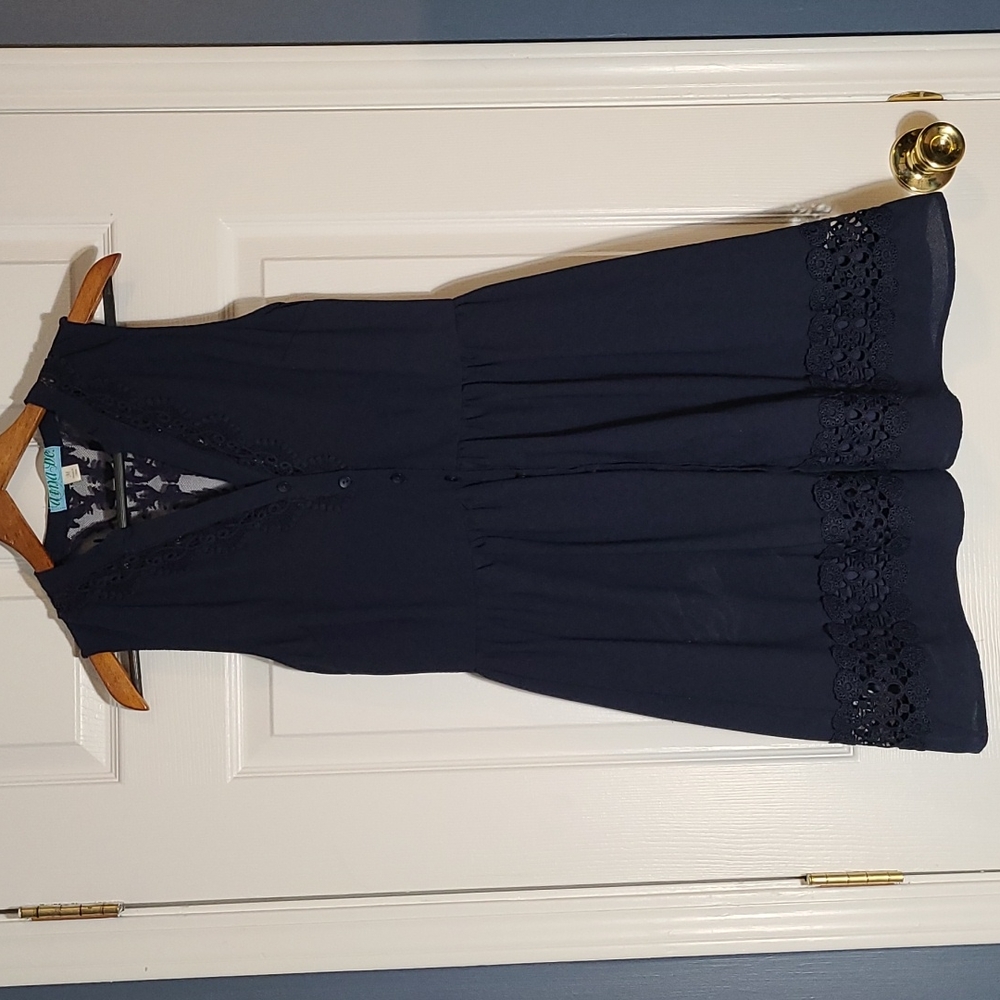 Blue dress